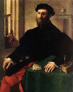 CAMPI, Giulio Portrait of a Man - Oil on canvas oil painting reproduction